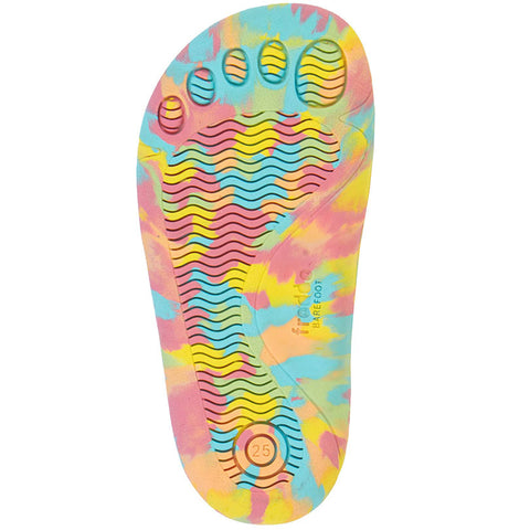 FRODDO Barfußschuh Halbschuh G3130261-2 - rosa / türkis / bunt