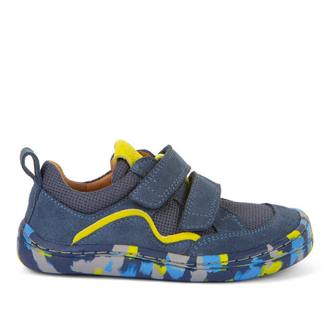 FRODDO Barfußschuh Halbschuh G3130261-3 in blau und Multicolor