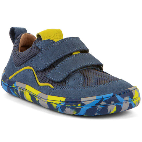 FRODDO Barfußschuh Halbschuh G3130261-3 - blau / kiwi / bunt