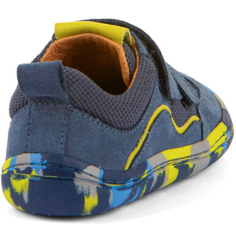 FRODDO Barfußschuh Halbschuh G3130261-3 - blau / kiwi / bunt by FRODDO
