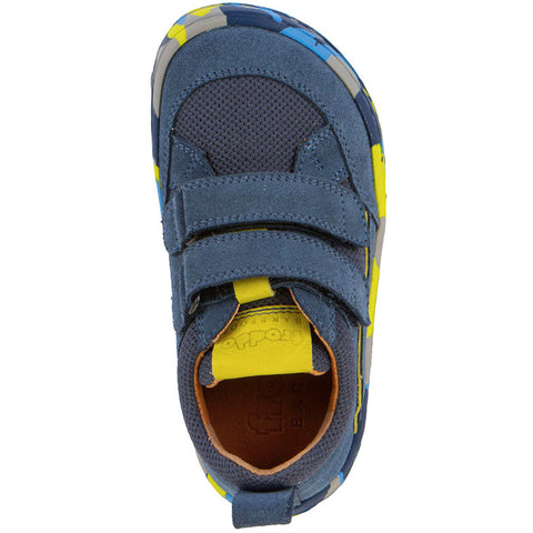FRODDO Barfußschuh Halbschuh G3130261-3 - blau / kiwi / bunt by FRODDO