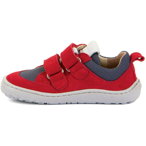 FRODDO Barfußschuh Halbschuh G3130271-18 - rot / blau / grau