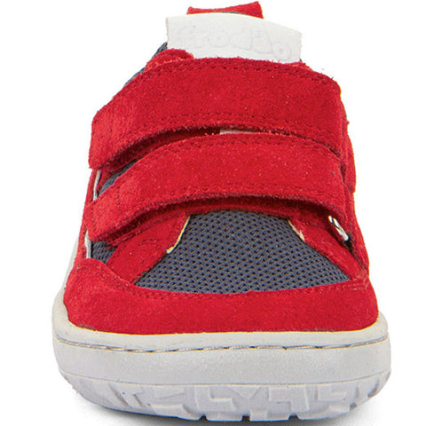 FRODDO Barfußschuh Halbschuh G3130271-18 - rot / blau / grau