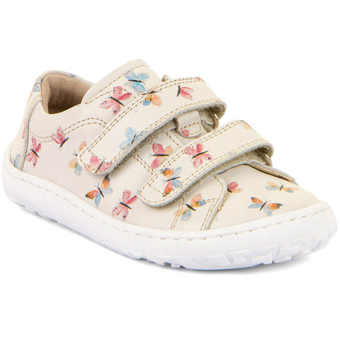 FRODDO Barfußschuh Halbschuh G3130284-24 - créme / Schmetterlinge