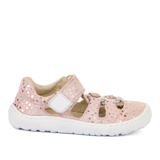 FRODDO Barfußschuh Halbsandale G3150262-7 - rosa / weiß alt text 