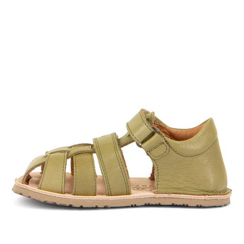 FRODDO Barfußschuh Halbsandale G3150283-4 - pistazie - Kinder Sommerschuh aus Leder