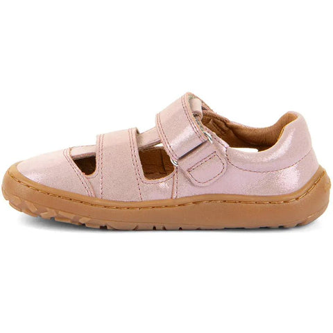 FRODDO Barfußschuh Halbsandale G3150291-10 - rosé / schimmernd by FRODDO