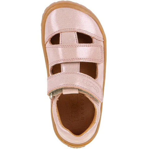 FRODDO Barfußschuh Halbsandale G3150291-10 - rosé / schimmernd by FRODDO