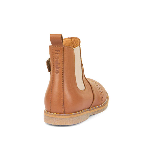 FRODDO Stiefelette G3160215-1 - cognac: stylish leather ankle boots in rich brown color