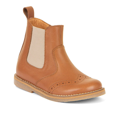 Stylish FRODDO Stiefelette G3160215-1 in rich cognac color, perfect for any occasion