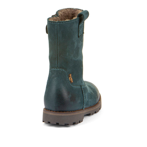 Bequeme FRODDO TEX G3160225-13 Stiefel in Petrol mit dicker Gummisohle für besseren Grip