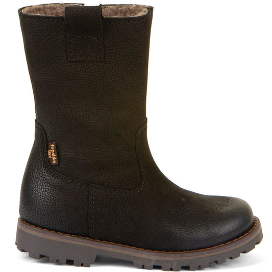 FRODDO TEX Stiefel G3160225-14 in schwarzer Farbe mit robustem Lederabsatz