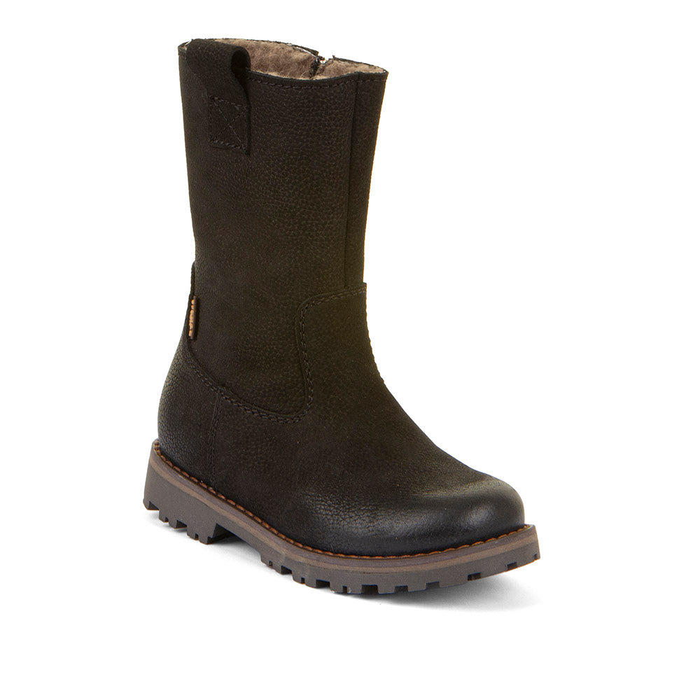 Schwarze FRODDO TEX G3160225-14 Stiefel mit praktischem Schnürverschluss und strapazierfähiger Gummisohle