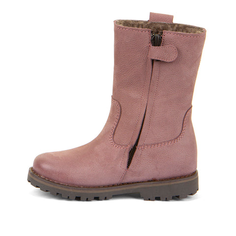Bequeme und warme FRODDO TEX Stiefel G3160225-6 in sanftem Altrosa für Kinder