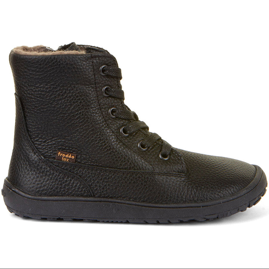 FRODDO TEX Stiefel G3160236 in Schwarz mit Reißverschluss und Schnürung