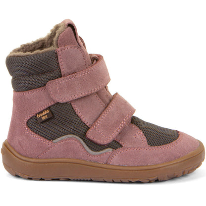 FRODDO TEX Stiefel G3160247-13 in altrosa und grau mit weicher Sohle