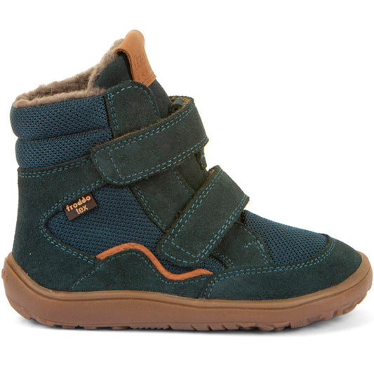 FRODDO TEX Stiefel G3160247-3 in petrolfarbe mit robustem Schnürdesign