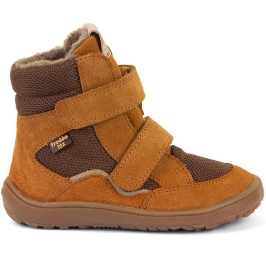 FRODDO TEX Stiefel G3160247-4 aus cognacfarbenem Leder mit robustem Profil