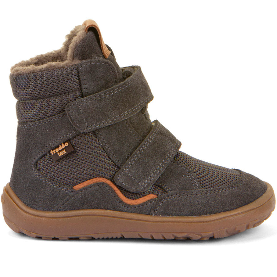 FRODDO TEX Stiefel G3160247-5 in dunkelgrau mit robustem Reißverschluss und bequemer Passform