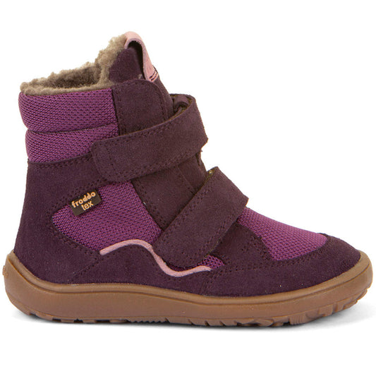FRODDO TEX G3160247-7 lila Stiefel mit robustem Schnürverschluss
