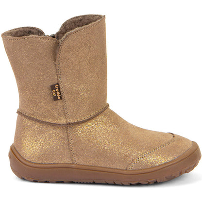 FRODDO TEX Stiefel G3160250-6 in elegant goldfarbener Ausführung mit robustem Design