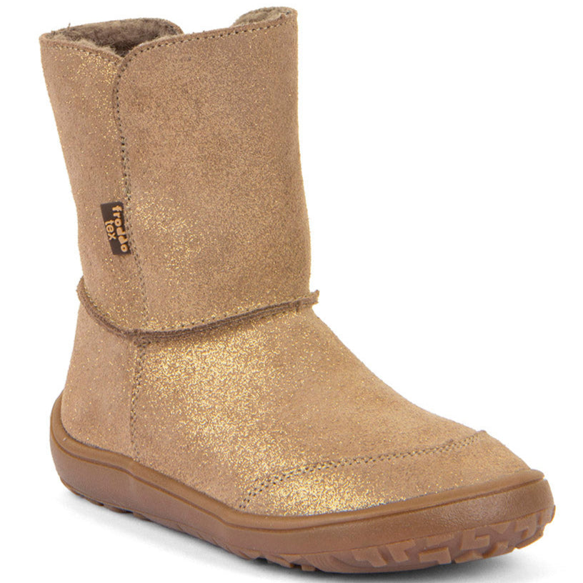 Nahtlos gearbeitete FRODDO TEX G3160250-6 Stiefel in strahlendem Gold für stilvollen Schutz