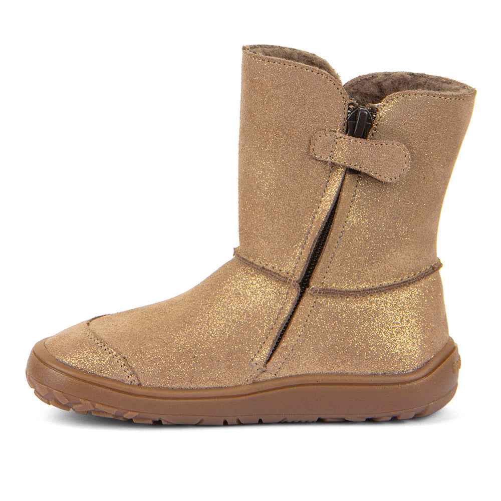 Hochwertige goldene FRODDO TEX Stiefel G3160250-6 mit wasserdichter Oberfläche und komfortabler Passform