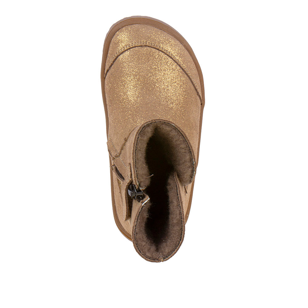 Modischer FRODDO TEX G3160250-6 Stiefel in Gold mit strapazierfähigem Material für tägliche Nutzung