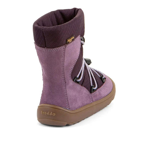 FRODDO TEX Barfuß Stiefel G3160251-17 -  lila / flieder