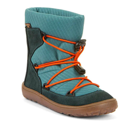 FRODDO TEX Barfuß Stiefel G3160251-3 - petrol / orange