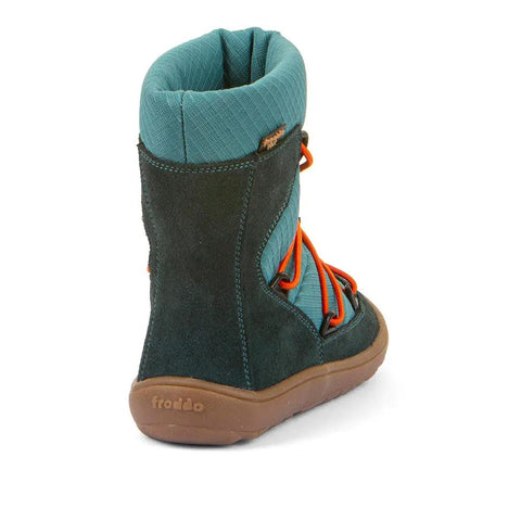 FRODDO TEX Barfuß Stiefel G3160251-3 - petrol / orange
