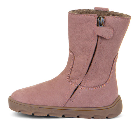 Bequeme FRODDO TEX G3160257-3 Stiefel in pastellrosa für Kinder mit rutschfester Sohle