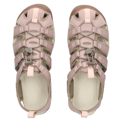 KEEN Halbsandale CLEARWATER CNX - altrosa: Women's pink outdoor sandal with durable straps and comfortable fit