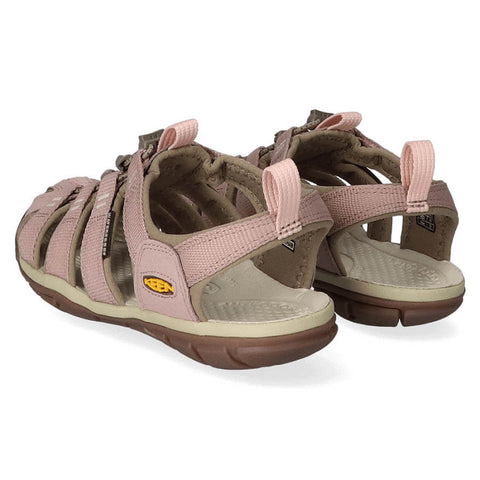 KEEN Halbsandale CLEARWATER CNX - altrosa: Women's pink outdoor sandal with durable traction sole