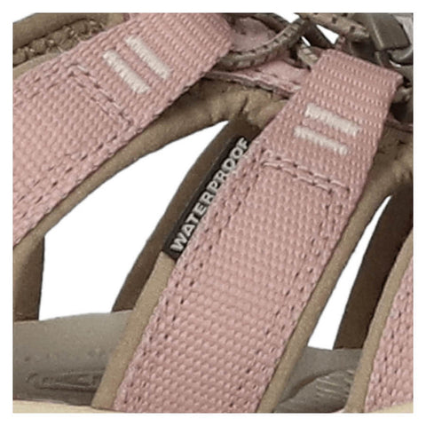 KEEN Halbsandale CLEARWATER CNX - altrosa: A comfortable and durable pink sandal for outdoor activities