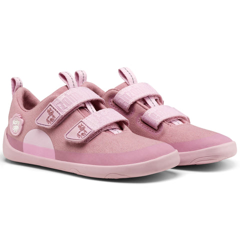 Adorable AFFENZAHN Barfuß Halbschuh in altrosa with lucky Einhorn design