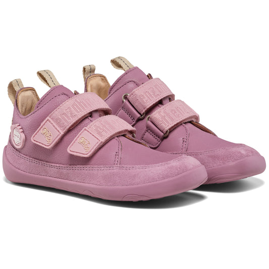 AFFENZAHN Barfuß Halbschuh BUDDY OTTER - malve / altrosa