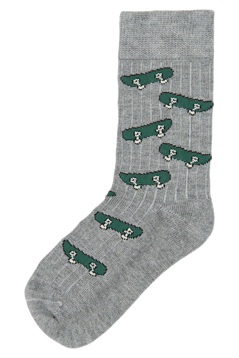 MINIPOP 3er Pack Bambus Socken - zimt / grün / créme