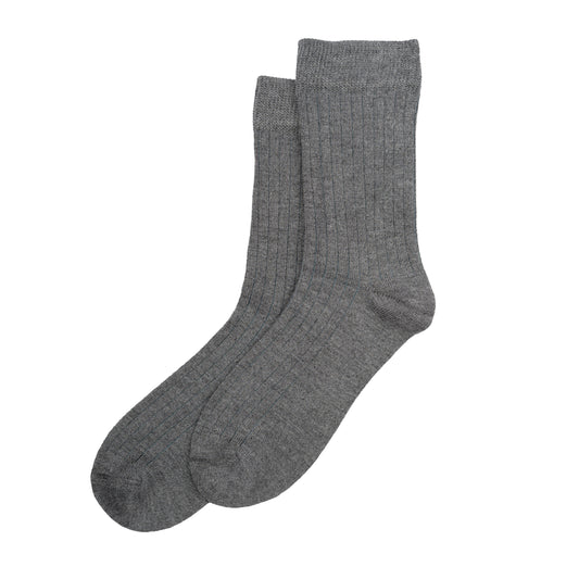 MINIPOP Bamboo Socks - dark grey melange