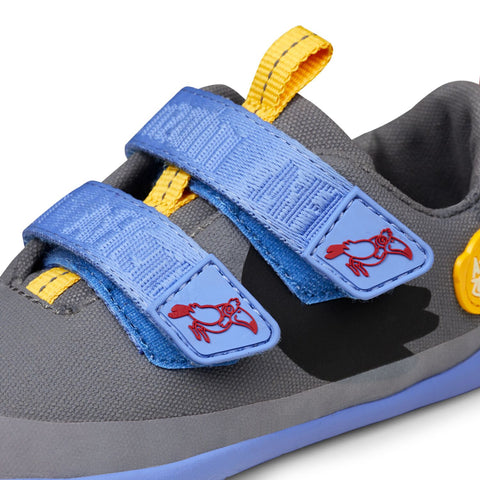 High-quality AFFENZAHN Barfuß Halbschuh COTTON LUCKY TUKAN - grau shoe for children