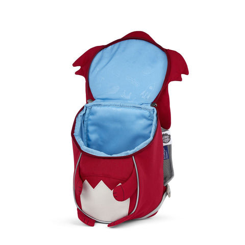Colorful AFFENZAHN Rucksack KLEINER FREUND featuring a cute and friendly fox design