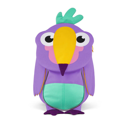 Rucksack mit kreativem Tukan-Design für Kinder im Vorschulalter