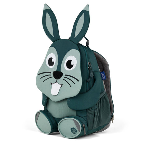 Rucksack mit großem Freund - Hase, ideal für Kinderausflüge und Schulausflüge
