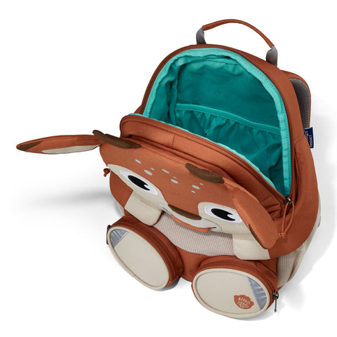  Hochwertiger Kinderrucksack mit süßem Reh-Motiv und Zubehörtaschen 