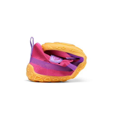 Vibrant kirschblütenpink AFFENZAHN Barfußschuh VEGAN DREAM with playful, vegan design