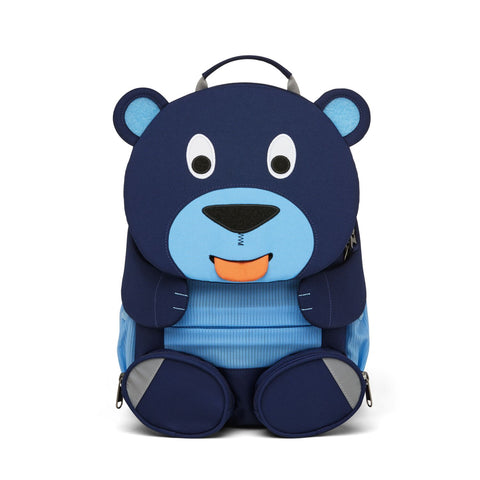 Affenzahn Rucksack grosser Freund - Bär: A playful and colorful bear-themed backpack for kids
