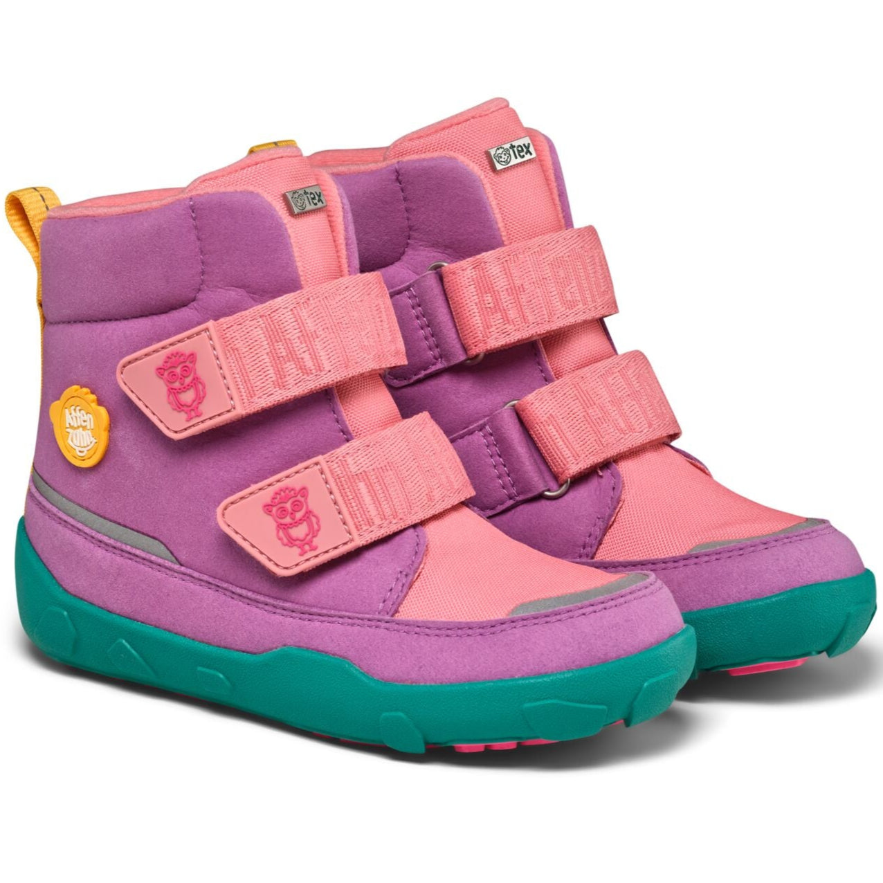 AFFENZAHN TEX Stiefel COMFY VEGAN in elegant lila Farbe mit angenehmer Passform