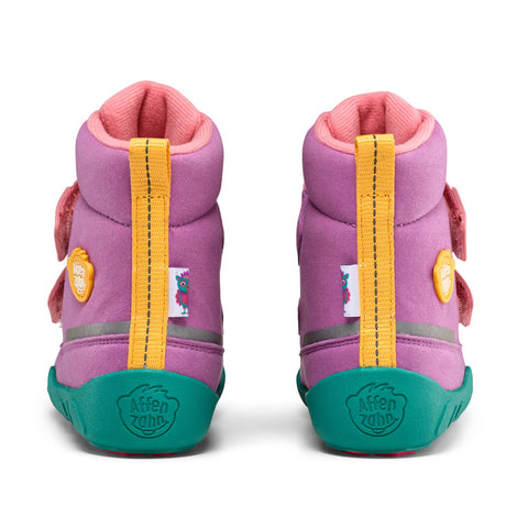 Rosa AFFENZAHN TEX Stiefel COMFY VEGAN - langlebiges Design in ansprechender Farbgebung