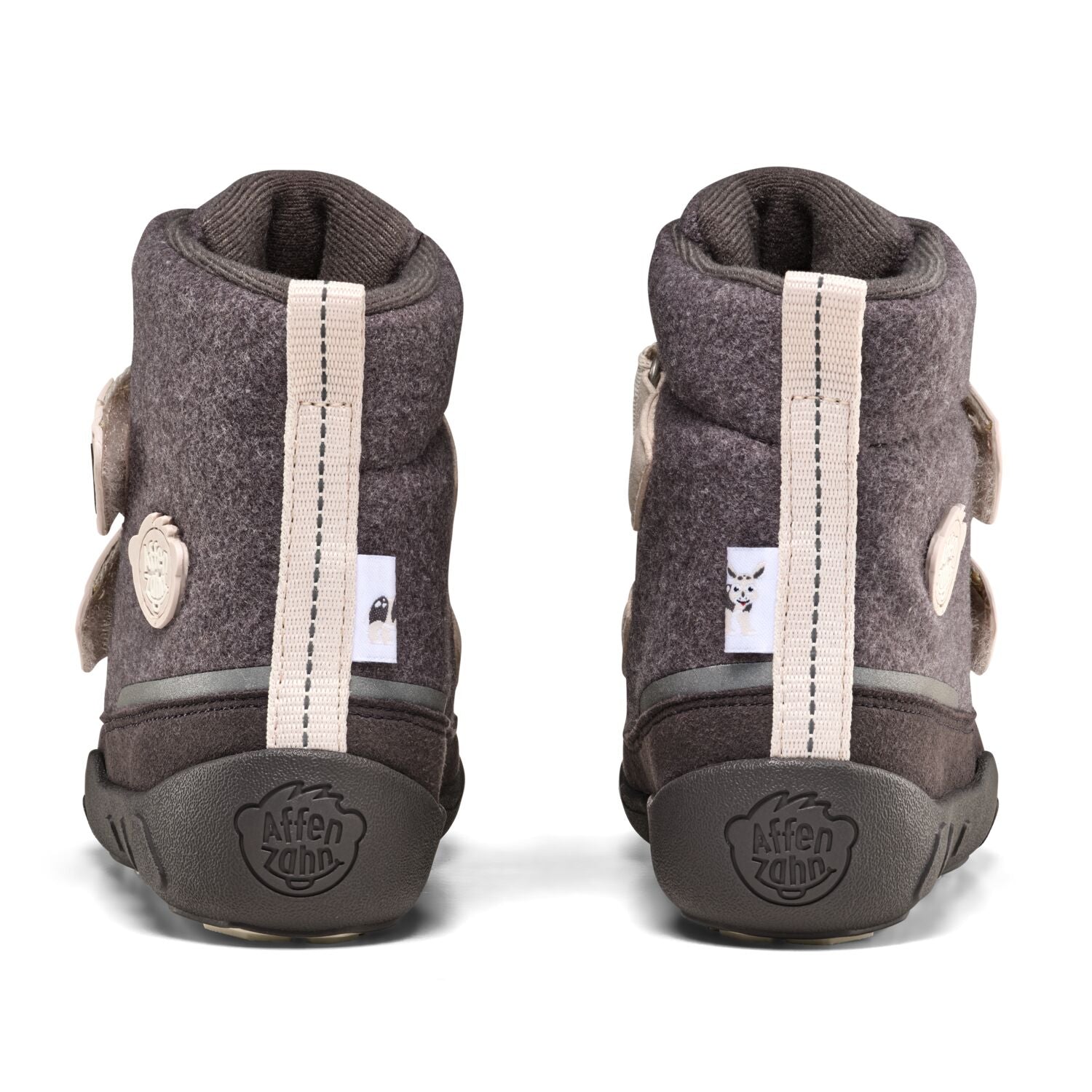 Stylischer AFFENZAHN TEX COMFY WOLLE NASHORN Stiefel in den Farben anthrazit und beige