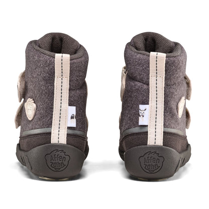 Stylischer AFFENZAHN TEX COMFY WOLLE NASHORN Stiefel in den Farben anthrazit und beige